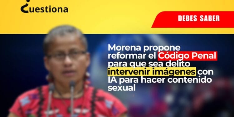 Manipulación de imágenes con IA sería delito en México