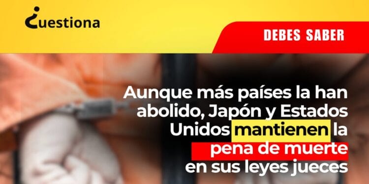 Encuesta sorprende: 80% de los japoneses aprueba pena de muerte