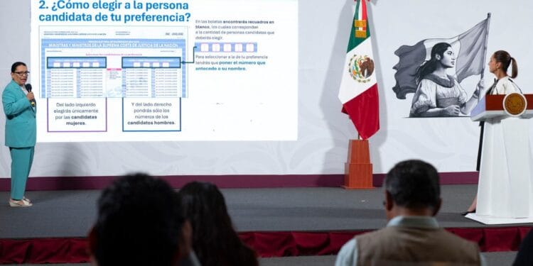 ´Desde abajo, se cambia el Poder Judicial’; Sheinbaum resalta la importancia de la elección del 1 de junio