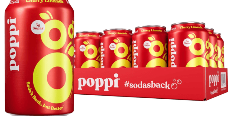 Poppi, el refresco que llega al mercado como opción ‘saludable’