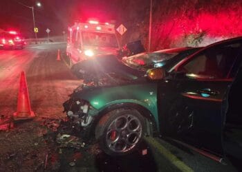 Accidente en Ramal Camelinas deja un conductor herido