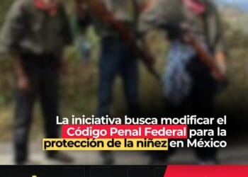 Van por el endurecimiento de penas contra reclutadores infantiles en el crimen organizado