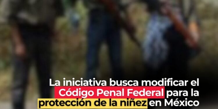 Van por el endurecimiento de penas contra reclutadores infantiles en el crimen organizado