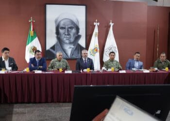 Alfredo Ramírez reúne a la inteligencia operativa en Casa Michoacán