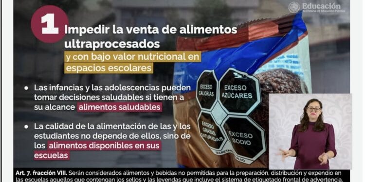 Arranca prohibición de comida chatarra en escuelas de Michoacán