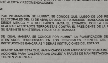 Niega México oficialmente envío de sicarios a Ecuador