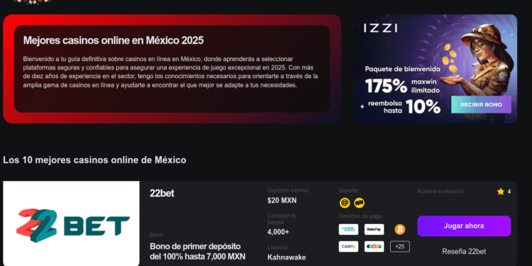 Portal de Infomex redirige a sitio de casinos en línea