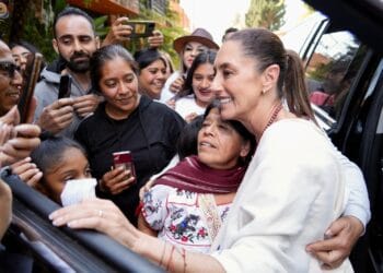 Viene Claudia Sheinbaum al Cheranástico de sus amores