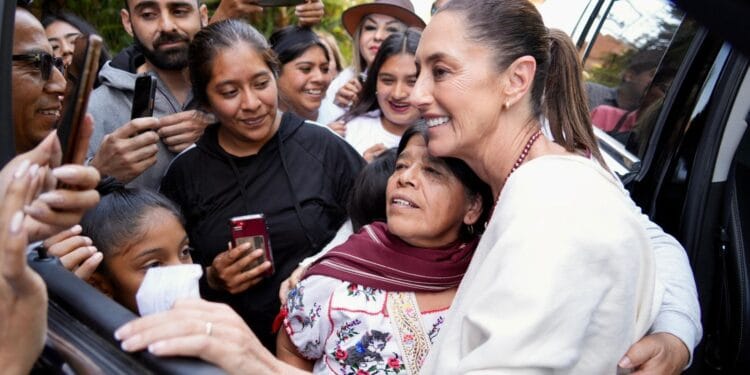 Viene Claudia Sheinbaum al Cheranástico de sus amores