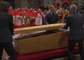 Cierran el ataud del Papa Francisco