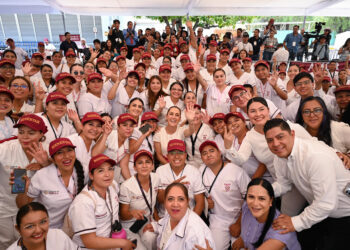 Claudia Sheinbaum lanza en San Luis Potosí el programa ‘Salud Casa por Casa’