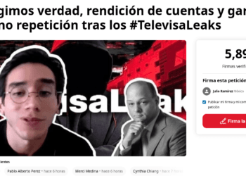 Exigen justicia y rendición de cuentas tras revelaciones de los #TelevisaLeaks