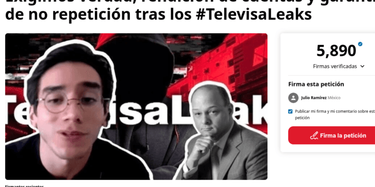Exigen justicia y rendición de cuentas tras revelaciones de los #TelevisaLeaks