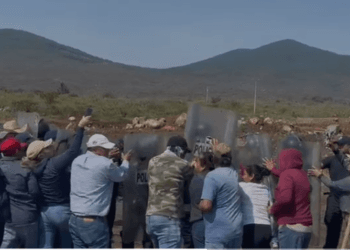 Retiran con violencia a propietarios de predios por donde pasa el nuevo libramiento