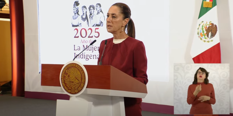 Sheinbaum exige explicación a EU por retiro de visa a Marina del Pilar