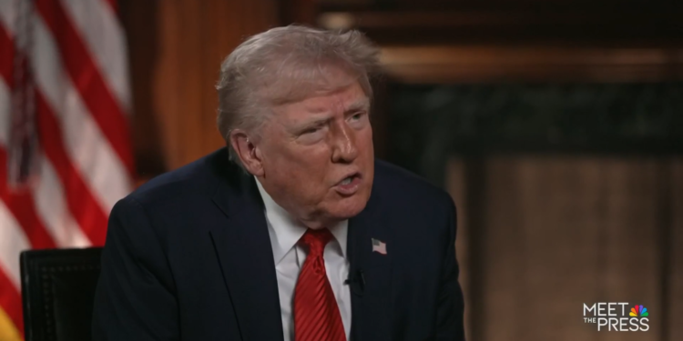 Trump niega intención de buscar un tercer mandato: ‘No es algo que estoy considerando’