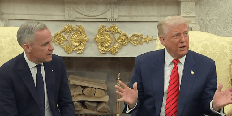 ‘Canadá no está en venta’; Mark Carney frena a Trump durante reunión en Washington