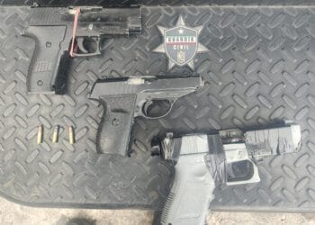 Detienen en Morelia a hombre con tres armas hechizas