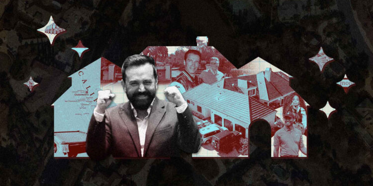 Vocero de Morena compra lujosa casa en zona exclusiva de California