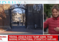 Juez frena intento de Trump por bloquear a estudiantes internacionales en Harvard