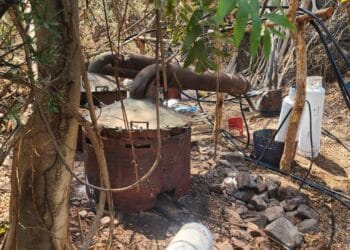 Desmantelan otro narcolaboratorio ahora en La Huacana