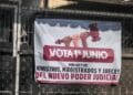 Como en examen, difunden acordeones para Elección Judicial