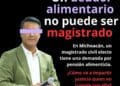 Denuncian a magistrado electo por demanda por pensión alimenticia