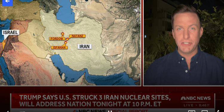 Estados Unidos bombardea instalaciones nucleares en Irán