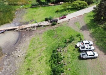 Se roban el agua en el lago de Pátzcuaro