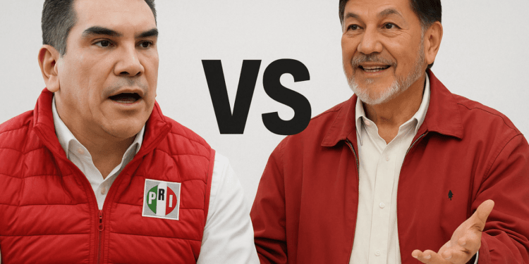 Alejandro Moreno y Noroña se enfrentan tras la Elección Judicial