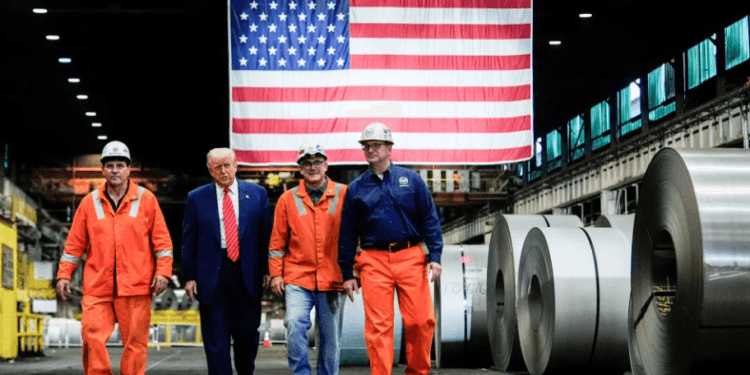 Trump incrementa aranceles al acero al 50%; él impuso 25% en 2018