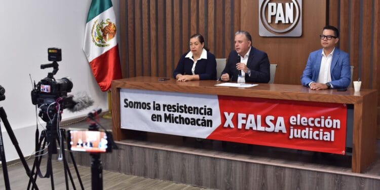 PAN critica la baja participación ciudadana en Elección Judicial