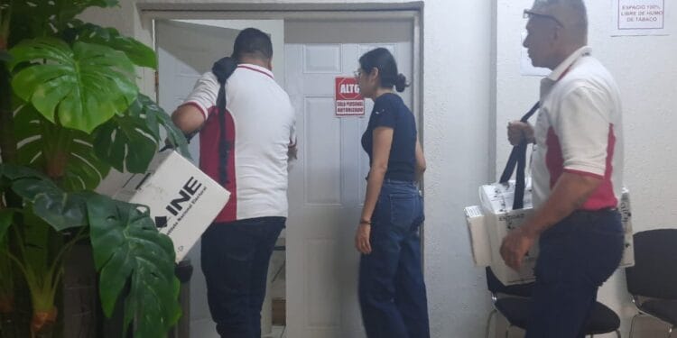 INE transmite en vivo cómputos distritales del Poder Judicial