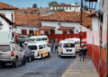 Transportistas bloquean Pátzcuaro por desaparición de taxista
