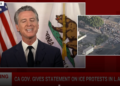 Newsom acusa a Trump de militarizar ilegalmente L.A.; se impone toque de queda ante protestas