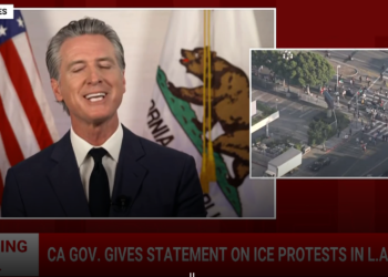 Newsom acusa a Trump de militarizar ilegalmente L.A.; se impone toque de queda ante protestas