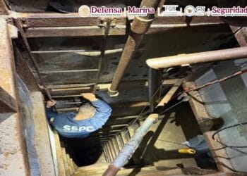 Hallan túnel al estilo ‘Chapo’ Guzmán en frontera con Estados Unidos