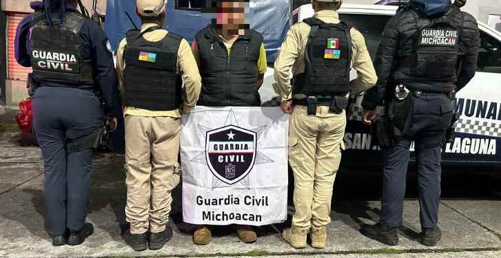 Detenido hombre con arma de fuego, en Quiroga: SSP