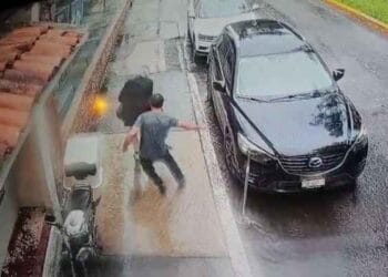 Indignación por agresión a adulto mayor en situación de calle