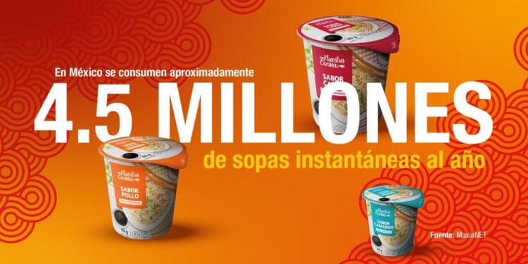 Alertan por alto consumo de sopas instantáneas