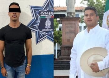 Detienen a escolta de edil de Uruapan por agredir a su pareja