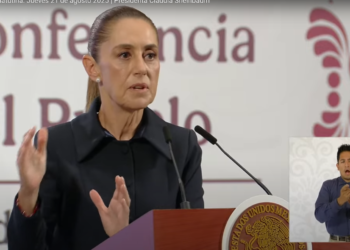 “Ni los aranceles pudieron con la economía mexicana”, dice Sheinbaum