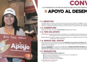 Edomex dará apoyo al desempleo de hasta 15 mil pesos