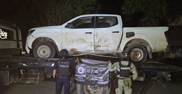 SSP asegura 4 fusiles, 4 vehículos y municiones en Operación Apatzingán: SSP