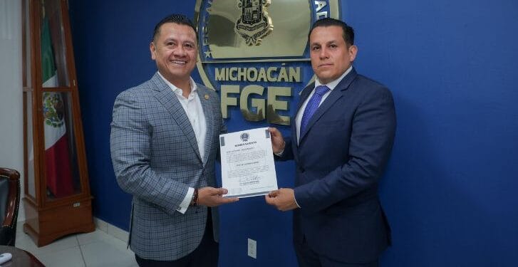 Cruz Medina, nuevo coordinador general de Fiscalías en Michoacán