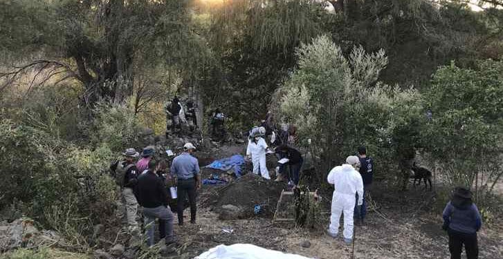 Hallan 32 cuerpos en fosas clandestinas en Irapuato
