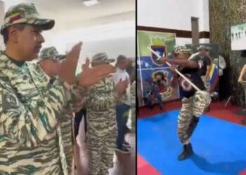 Maduro presume uso de artes marciales