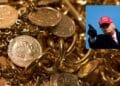 Oro cae más de 1% ante incertidumbre por posibles aranceles en EU