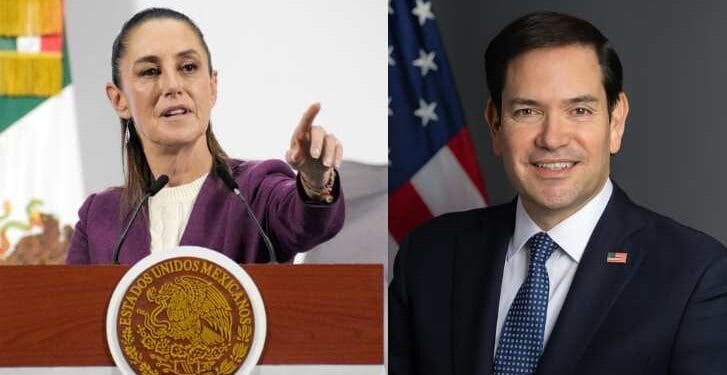 Rubio llegará a México el 3 de septiembre confirma Sheinbaum