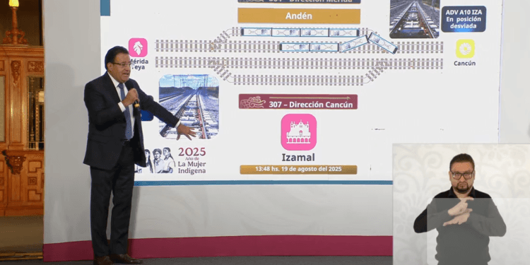 Tren Maya justifica percance en Yucatán